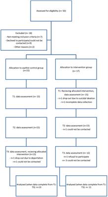 Implementing a stabilizing intervention for traumatized refugees in temporary accommodations in South-West Germany - a randomized controlled pilot trial